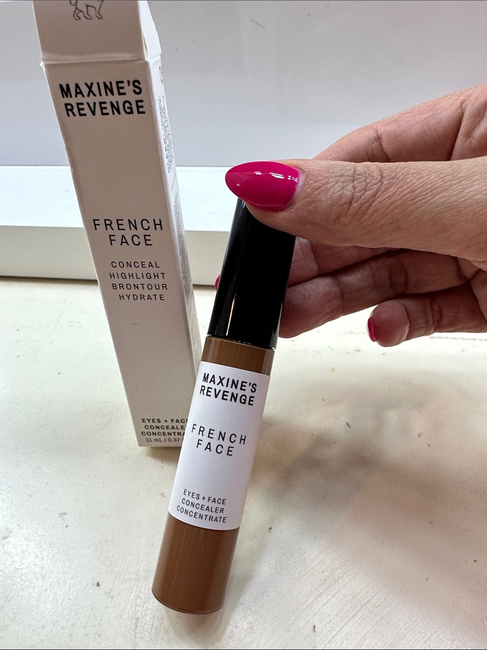 Maxine’s Revenge French Face in Deep Chestnut